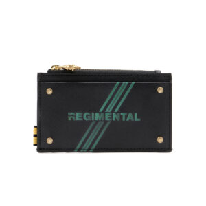 Regimental Stripes Zip Card Holder