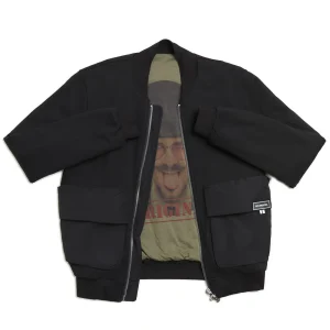 Regimental Milano B-Glam Nero – fodera interna verde slavato con stampa logo faccia iconica