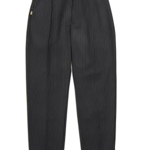 Regimental Milano P-Re Regular – pantalone regular gessato nero e grigio con gallone oro, vista frontale